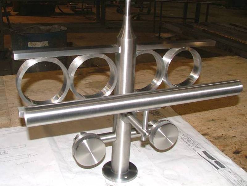 stainless steel mock-up