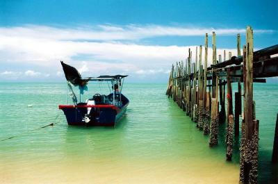from the side of jetty