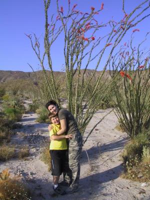 Becky and Brendon - Anza Borrego, Spring 05