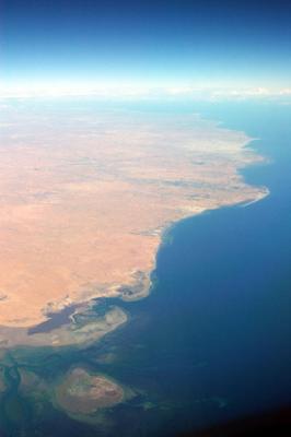 Southern coast of Tunisia