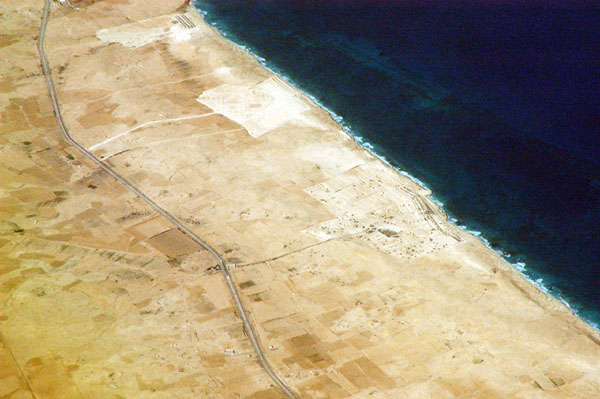 Mediterranean coast of Egypt near Zawiyat al Awwamah