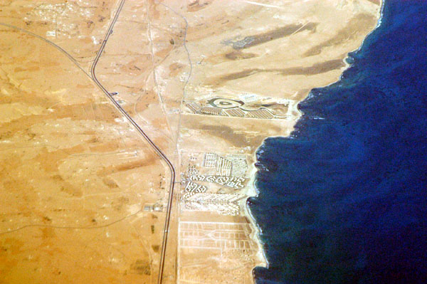 Resort style development along the Egyptian Mediterranean