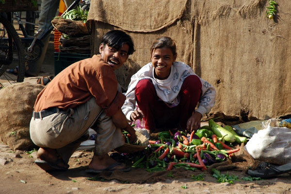 Vegetable seller, Gwalior