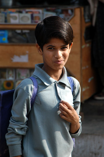Boy in Gwalior, India