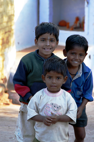 Kids in Gwalior