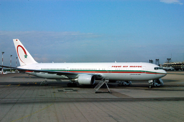 Royal Air Maroc Boeing 767-300 in Casablanca (CMN)