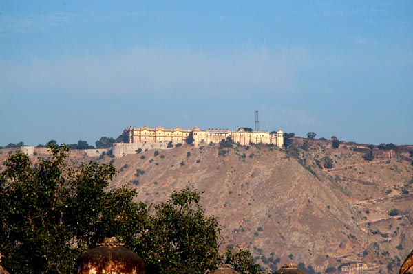 Nahargarh, or Tiger Fort, on a hill above Jaipur