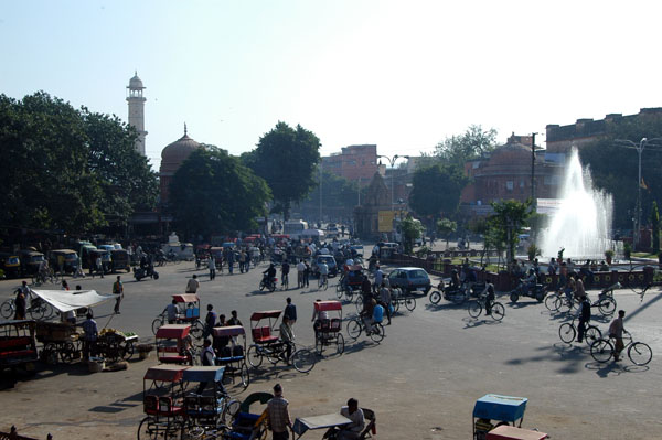 Chhoti Chaupar, one of the three main squares in old Jaipur