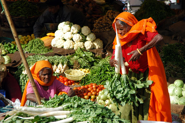 Vegetable stand, Jaipur