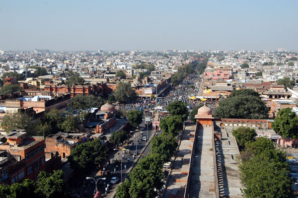 View of Chhoti Chaupar from the Heavenly Piercing Minaret