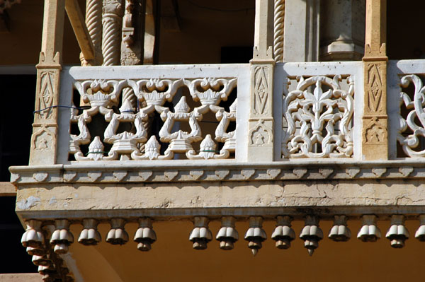 Detail of the Mubarak Mahal