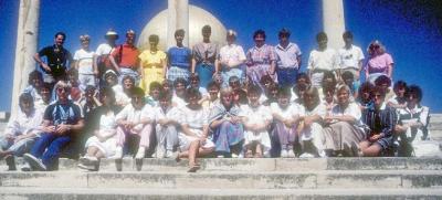 Youth Work Study Tour at Dome of the Rock