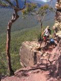 Michael on belay