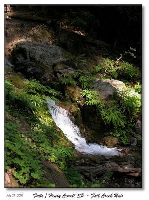 View above the little falls