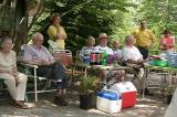 SE-ARS members at Velma Haag's garden