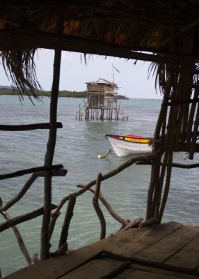 The original Pelican Bar - pre-Hurricane Ivan