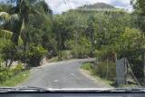 Through car window  near Mayfield Falls