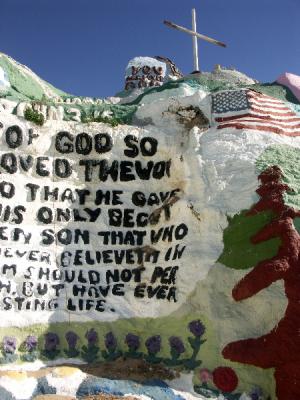 Face Of Salvation Mountain