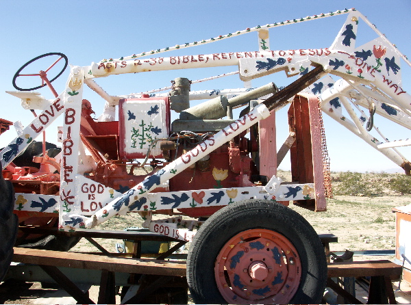 Tractor Folk Art