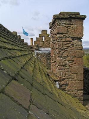 Huntingtower Castle Roof