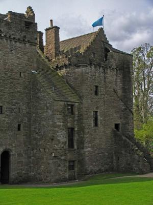 Huntingtower Castle Back