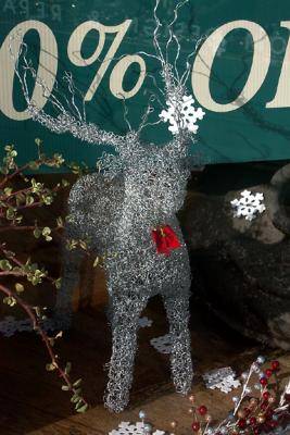 Silver Deer, in Window