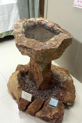 Stone Birdbath
