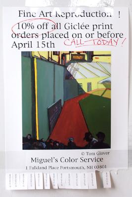 Ad for Art Services (Giclee Prints)