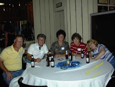 Charlie, Bob and wives