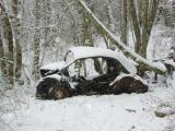 abandoned Citroen