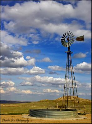 Windmill on the Colorado Plains