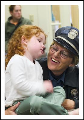 The local police woman is also a Grandmother.