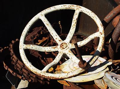 White Wheel (transportation, antique)