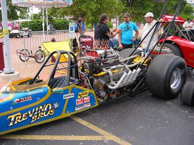 Blue Dragster