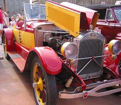 Red & Yellow Roadster