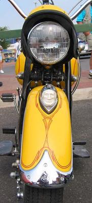 Yellow Indian - Front Fender