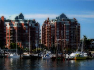 Harbor at Victoria Island, Canada