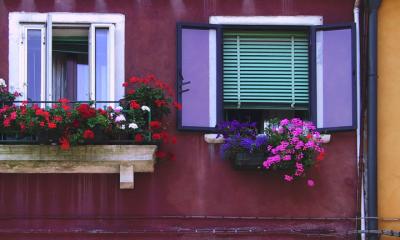 Venice Window Flowerboxes