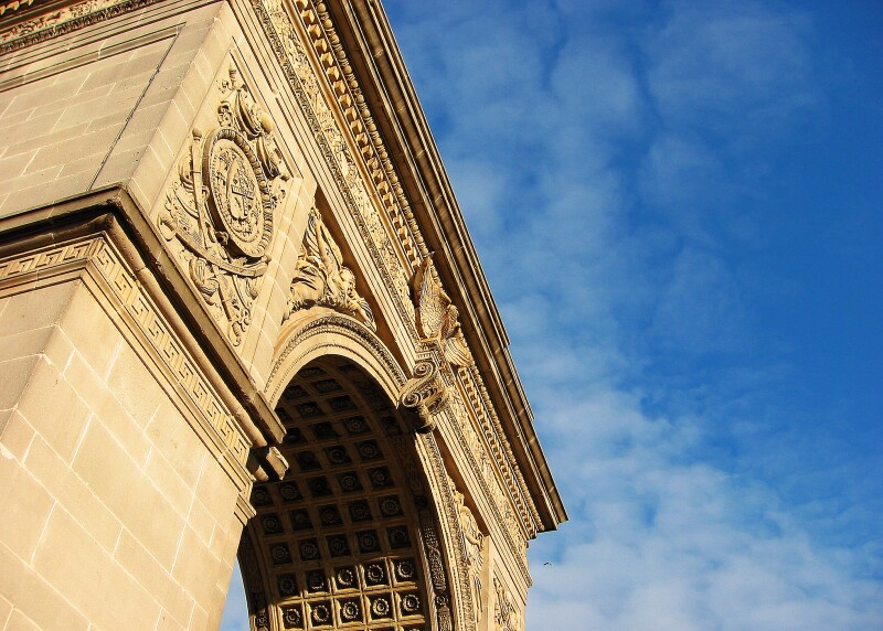 the arch