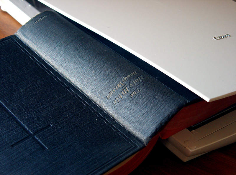 Scanning The Good Book