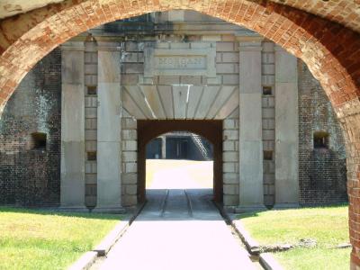 Into the first entrance
