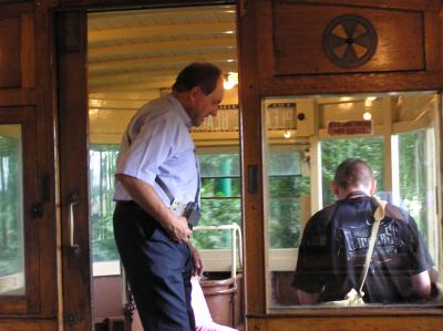 Top Deck of a Blackpool Tram