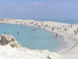 Illetes Beach at its narrowest point