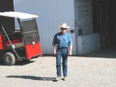 Here's Ray, our Head Wrangler