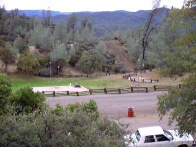 A picnic and bar-b-que area . . .