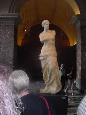 Venus de Milo, in the Louvre