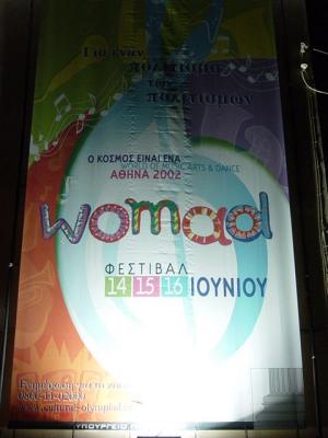 This is the Athens 2002 WOMAD Festival!