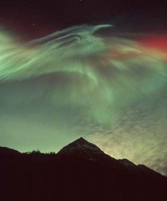 Alaskas night Sky