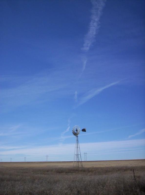 Windmill On The Plains