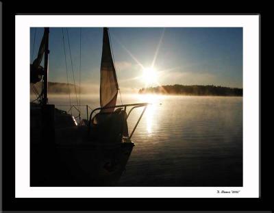 Sunrise on Lake Winnipesaukee